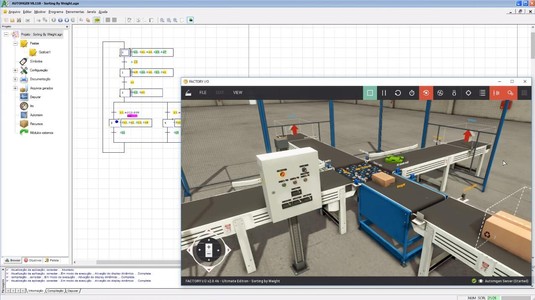 Factory I/O + Automgen