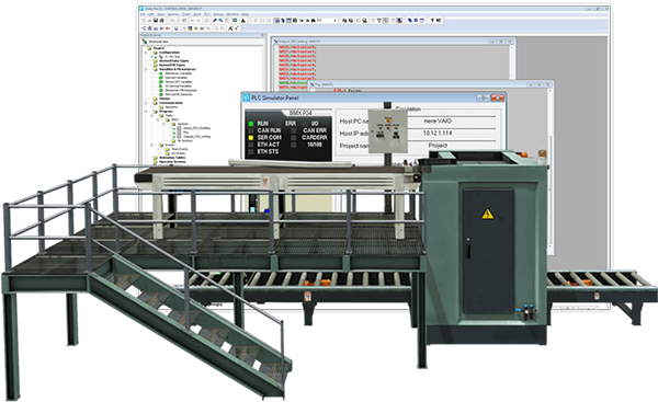 Factory I/O Modbus & OPC Edition Scene