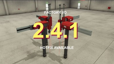 Factory I/O 2.4.1 hotfix released