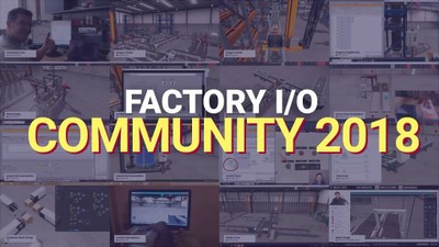 Factory I/O community showreel 2018