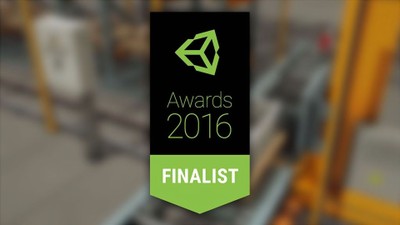 Factory I/O is a finalist of 2016 Unity Awards!