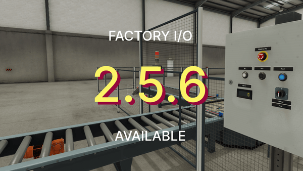 Factory I/O 2.5.6 released